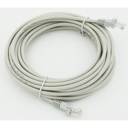 Cat5e Molded 7.5m Patch Cords Gray RJ-45 (M) -RJ-45 (M)