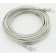 Cat5e Molded 7.5m Patch Cords Gray RJ-45 (M) -RJ-45 (M)