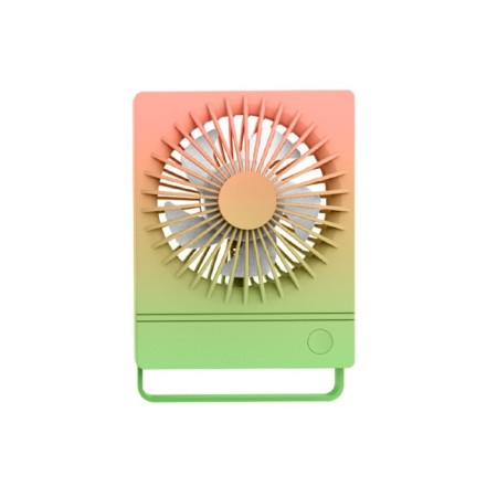 Portable fan YS2202B, 500 mAh, 3 modes, input Micro-USB, wire, gradient Warm