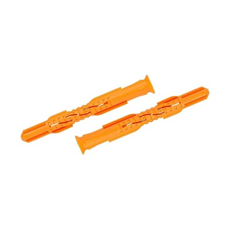 Dowel "Rosdubel P", frame, polypropylene, 10x160 mm, 50 pcs
