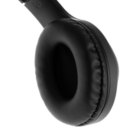 Perfeo Mode headphones, wireless, full -sized, microphone, BT5.3, MP3, FM, AUX, 200 mam, black-4