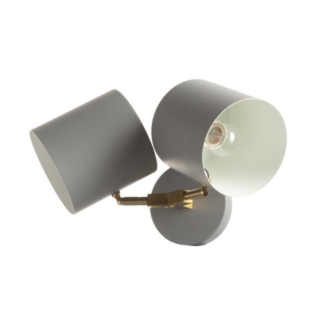 Sconces "azurit" 2he27 40w is gray 11x12x36cm-5