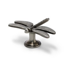 Cappio Pro Pro Pro Pro Dragonfly Handle 47 x 60 mm, the color is old. silver