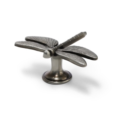 Cappio Pro Pro Pro Pro Dragonfly Handle 47 x 60 mm, the color is old. silver