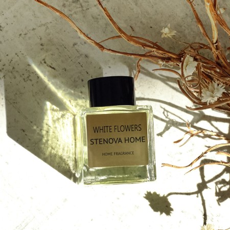 Aromadiffus with Stenova Home White Flowers sticks, 100 ml-1