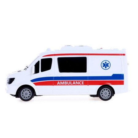 Ambulance Radio -controlled machine operates on batteries-1