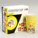Set of paper utensils disposable interesting contests ”, 6 plates, 6 glasses