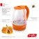 Electric kettle "Don-1", glass, 1.8 l, 1850 watts, color orange color