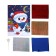 New Year's application by foil "New Year! Snowman"