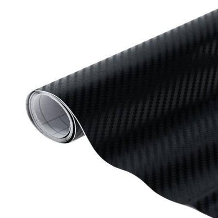 Carbon 3D film, self -adhesive, 50x150 cm, black