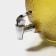 Dispenter for drinks Glass "Fresh", 4 l, 21 × 16 × 24 cm, yellow color