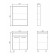 Mirror Comfort Comforty Mario 60 for the bathroom, color pine Loodo