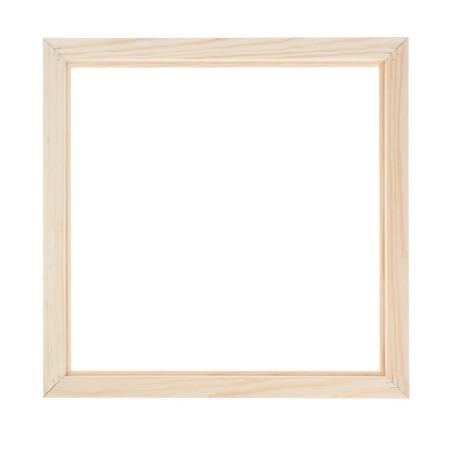 Frame for paintings (mirrors) 30 x 30 x 2.6 cm, wood, berta white-1