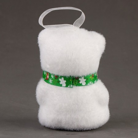 A toy of foam "Bear" with a snowflake, 10 cm-2