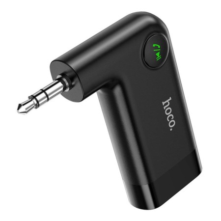 Bluetooth Hoco E53 adapter, wireless, Bluetooth 5.0, 3.5 mm, 145 mAh, black