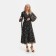 Women's dress with MIST MIDI belt, size 42, black