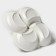 Menzhitsa ceramic 4 cells "Bohemia", 21 × 3.3 cm, white color