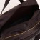 Road bag with lightning, with an increase, a long belt, brown color