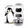 Smart animal feeder KitFort KT-6361, 10 watts, 3.5 l, white-black