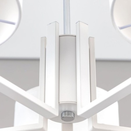 Suspended chandelier Citilux "Tilda" CL469150, 64x64x30 cm, 5x75W, E27, white color-16