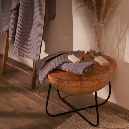 Waffle towel SL Home: BOHO "Soft Mist" 50x90 cm, 100% cotton, 300 g/m2-6