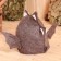 Brown Model Hat "Dragon"