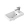 The built -in sink Cersanit Moduo 40, with 1 hole for the mixer, white