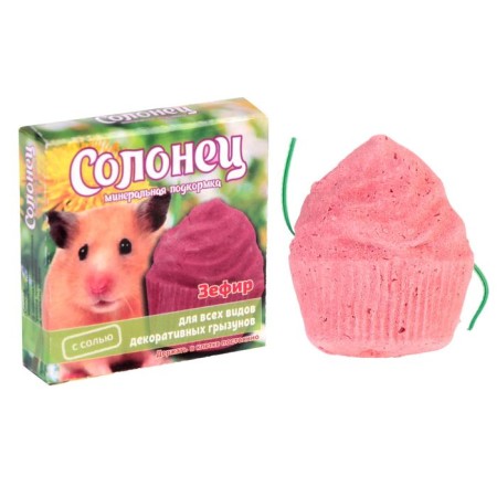 Mineral top dressing "Solonets" for rodents, marshmallows, 14 g