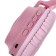 Hoco W27 headphones, wireless, invoices, microphone, BT 5.0, 300 mAh, backlight, pink