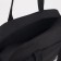 Sports bag with lightning, external pocket, long belt, black color