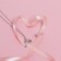 Ring "Heart" cartoon, white color in silver, dimensionless