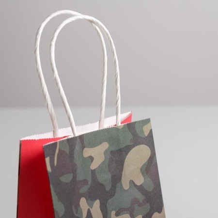Package gift craft, packaging, “real man”, 12 x 21 x 9 cm-3