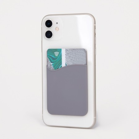 Cartholder on the phone, the color is gray