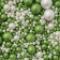 Confectionery Sprinking "Shine": Snow White, Saladovaya, 50 g