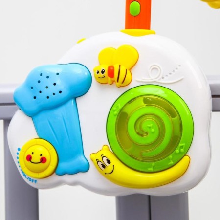 Mobile Musical "Beast" with a nightlight, works from batteries-4