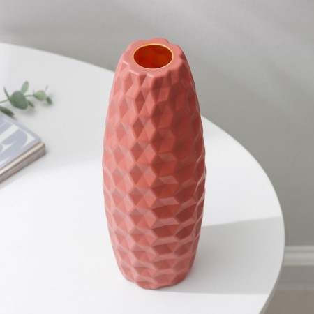 Flower vase, 6 × 4.5 × 22 cm, 800 ml, color mix-1