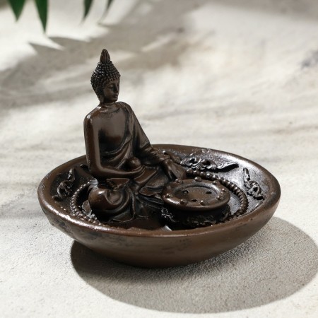 Buddha Buddhas stand for incense 9x9x7cm-1