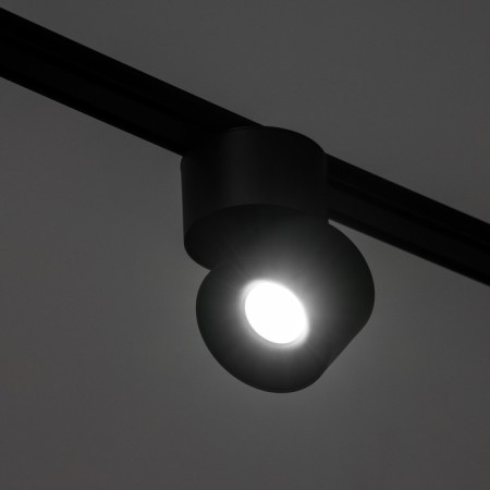 SLIM SLIM SLIM "cylinder" LED 9W 3000K-6000K 48V CRI90 Black 6x6x10cm-2