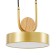 Lamp Bayerlux 35425/1 LED 24W 3000-6000K gold 18x18x20 cm
