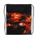 A bag for shoes with a pocket of 420 x 340 mm, calligrata MSO-7C, (soft polyester, density 210D), "Call Fire"
