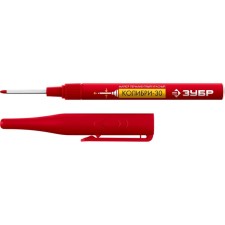 Marker Zays Hummer-30 06338-3, permanent, pointed, 1 mm, red