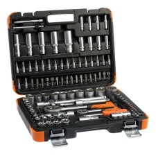 A set of professional tools Ermak 736-100, CRV and S2, 1/2 