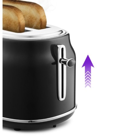 Toster KitFort KT-2038-1, 815 W, 6 fry modes, 2 toasts, black-2