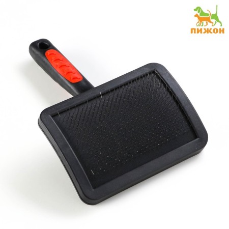 Pudder without drops maxi, rubberized pen, 12 x 18 cm, black-red