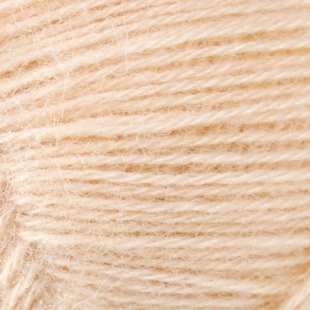 Yarn "Angora Gold" 20% wool, 80% acrylic 550m/100g (67 milk. Beige)-2