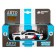 Metal machine BMW M6, 1:43, inertia, doors open, white color