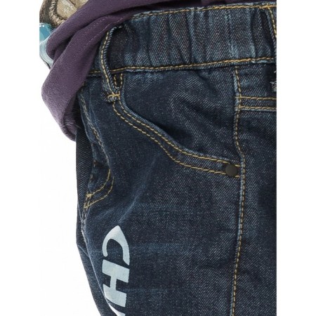 Pants for boys, height 116 cm, blue color-4