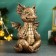 Figure "Dragon Meditates" bronze, 12.5x17cm