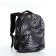 Backpack from textiles on lightning, Erich Krause, 1 pocket, black color