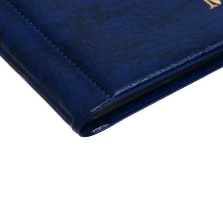 Album for coins 125 x 185 mm Calligrata, 240 coins, cell 26 x 29 mm, 10 sheets, covering artificial leather, blue-5